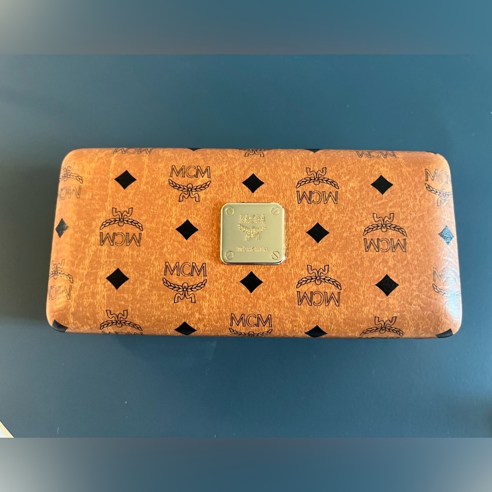 MCM - Cognac Sunglasses Case